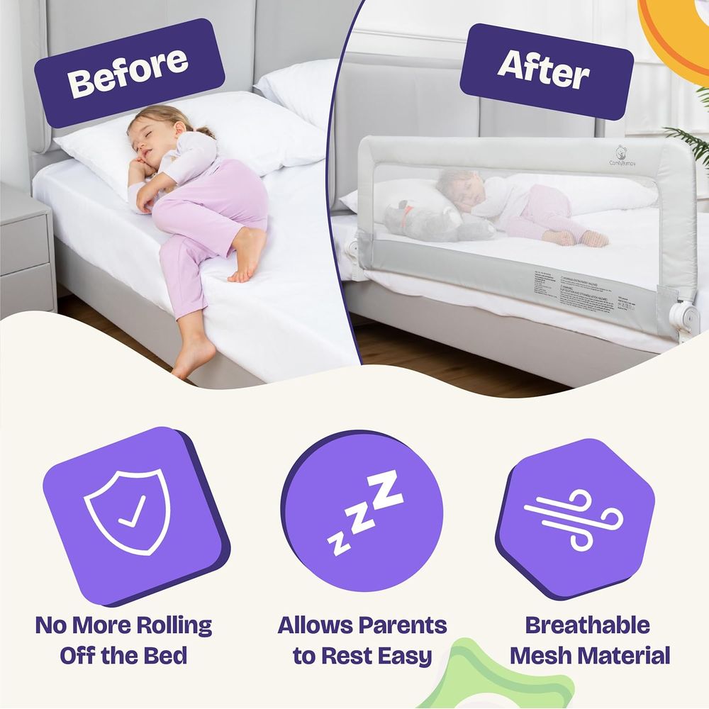 Barandilla de Cama para Niños  - Bed Rail Toddler reseña y precio