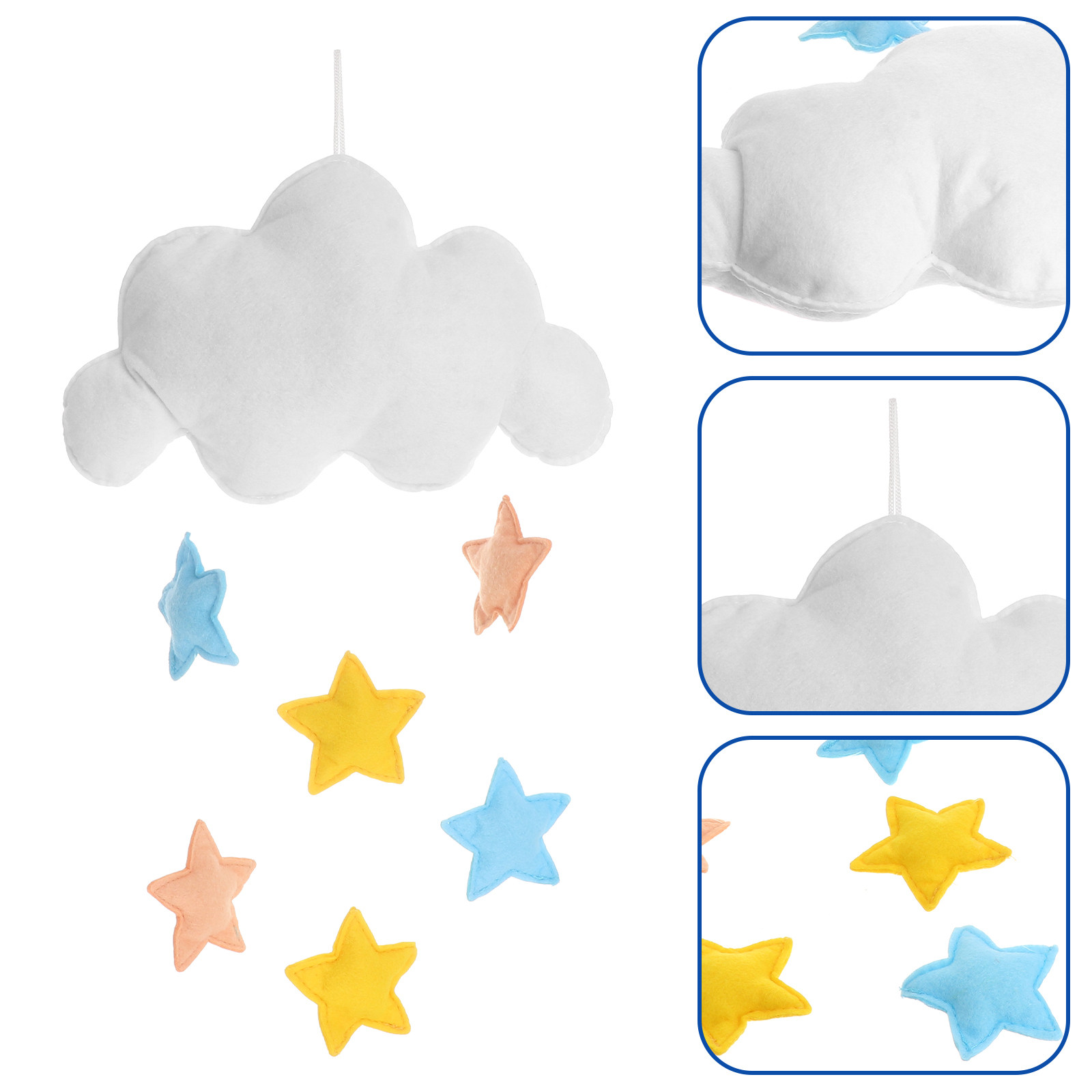 Decoración Colgante de Nubes y - Baby Nursery Colors reseña y precio