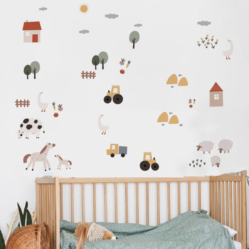 Pegatina de vinilo para pared, - Baby Nursery Labels reseña y precio