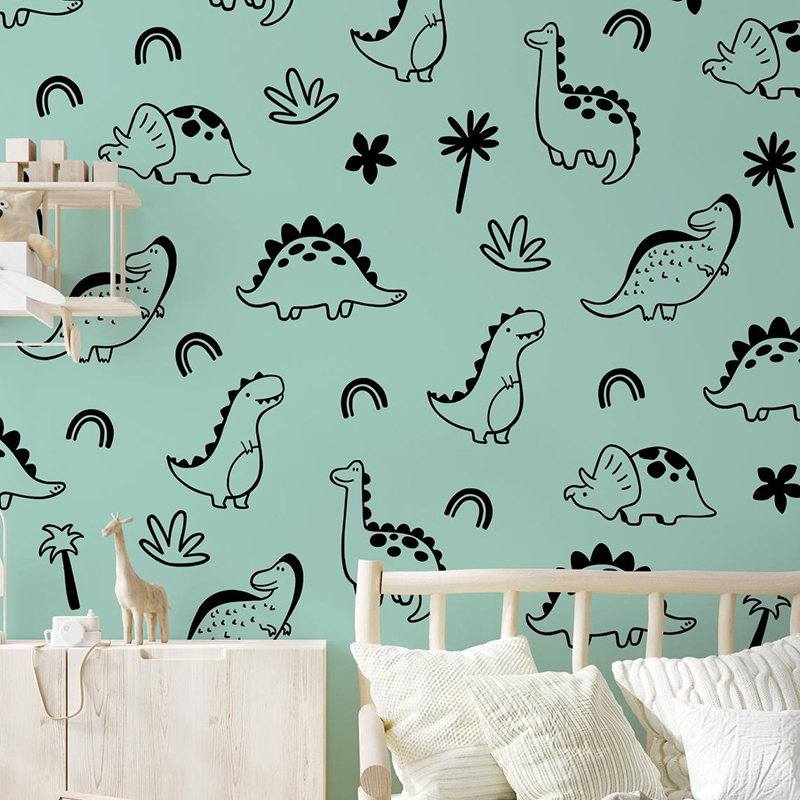 Pegatina de pared geométrica d - Baby Nursery Labels reseña y precio