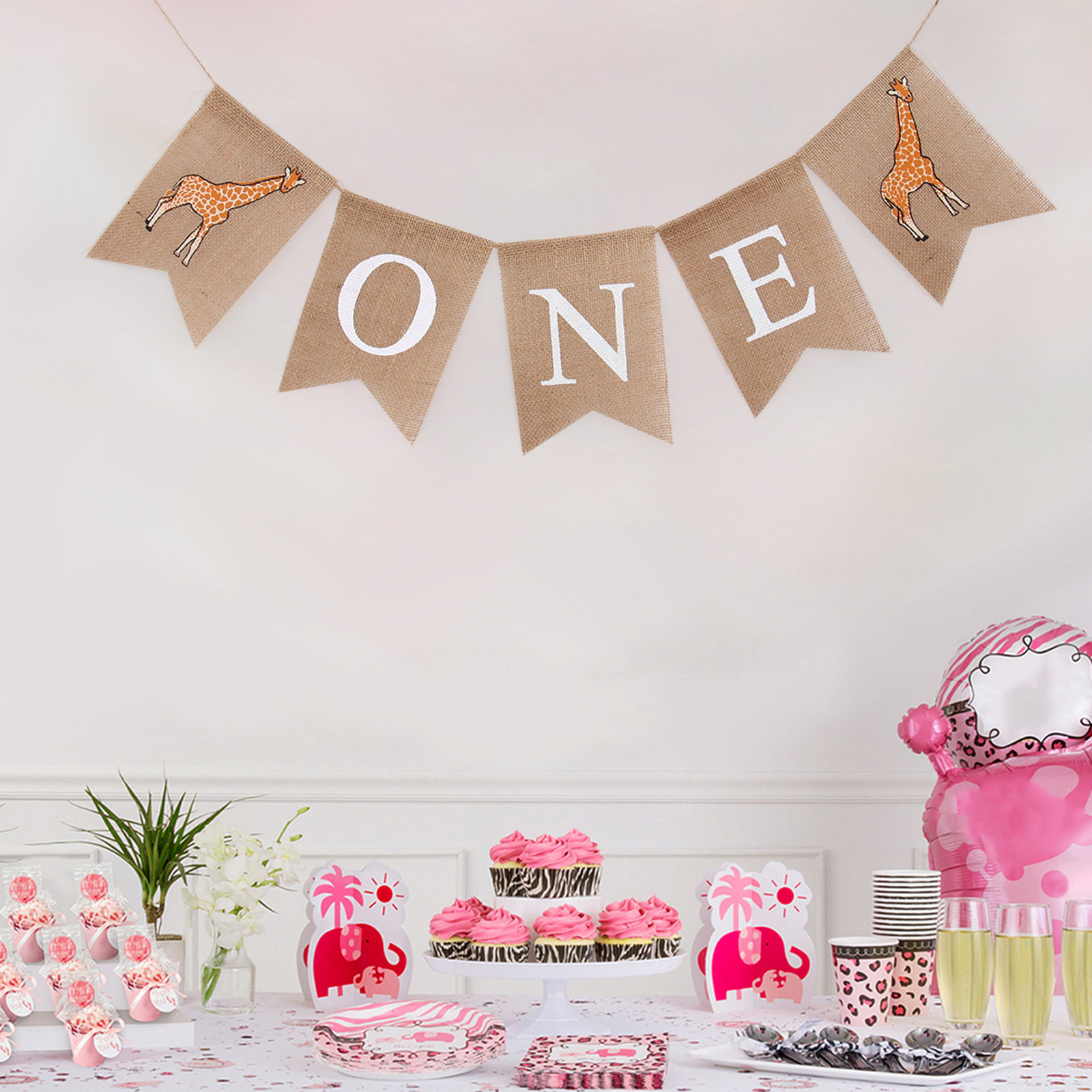 Guirnalda de Lino con Diseño d - Baby Nursery Garland reseña y precio