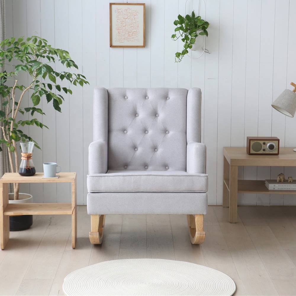 Silla Mecedora Moderna Persona - Rocking Chair Nursery reseña y precio