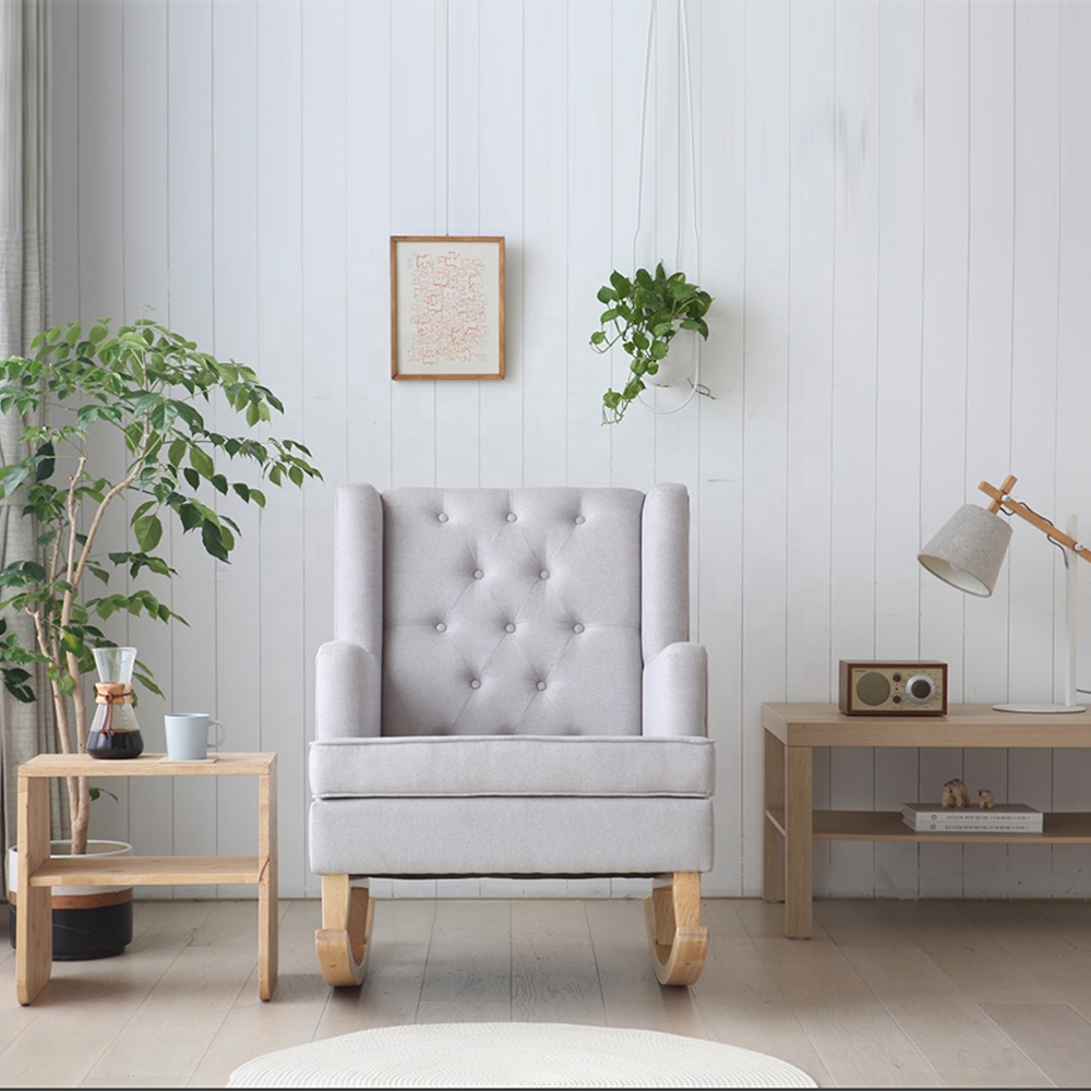 Silla Mecedora Moderna Persona - Rocking Chair Nursery reseña y precio