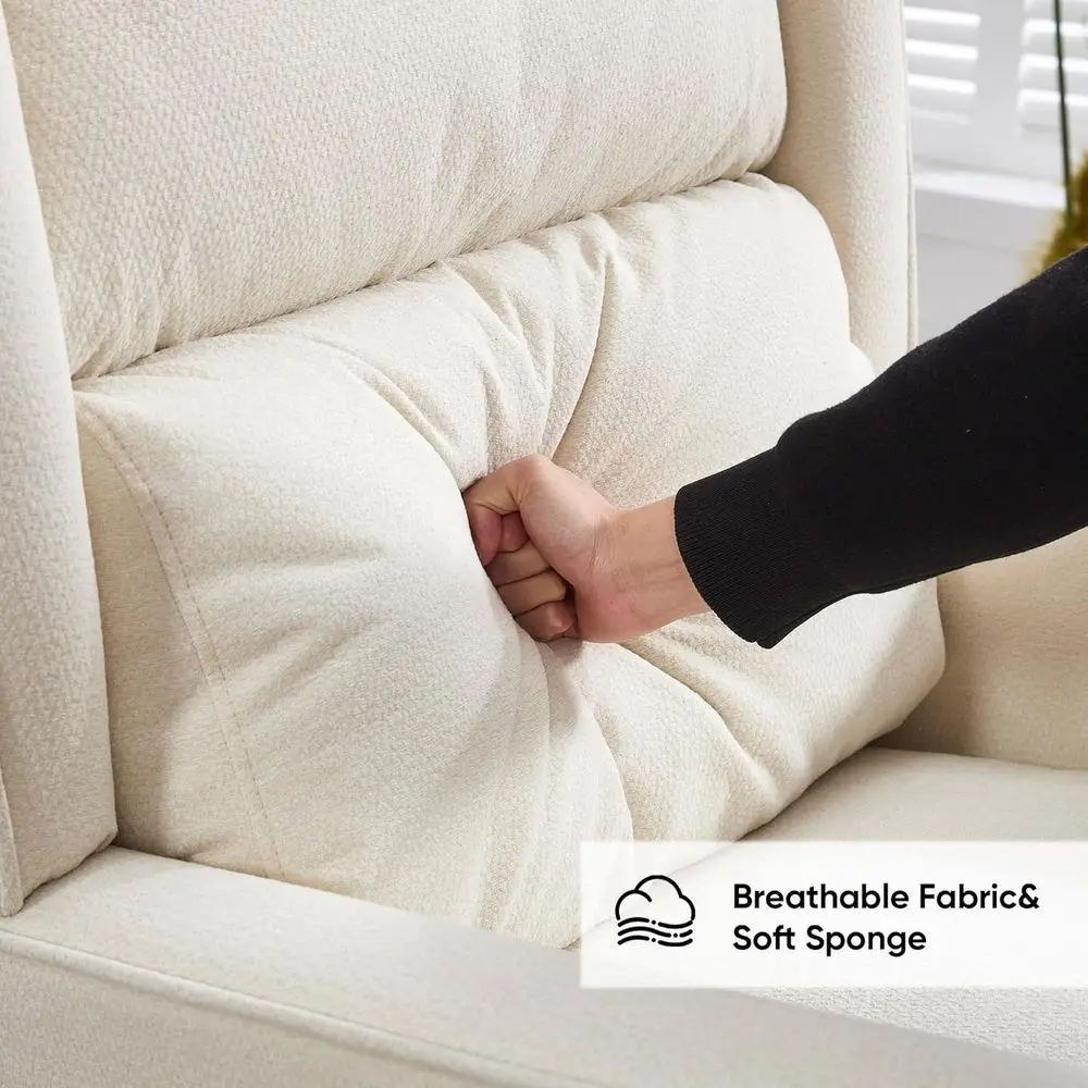 Sillón mecedora de madera maci - Rocking Chair Nursery reseña y precio