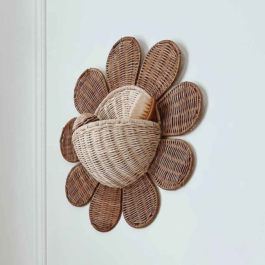 Cesta colgante tejida a mano c - Baby Nursery Basket reseña y precio