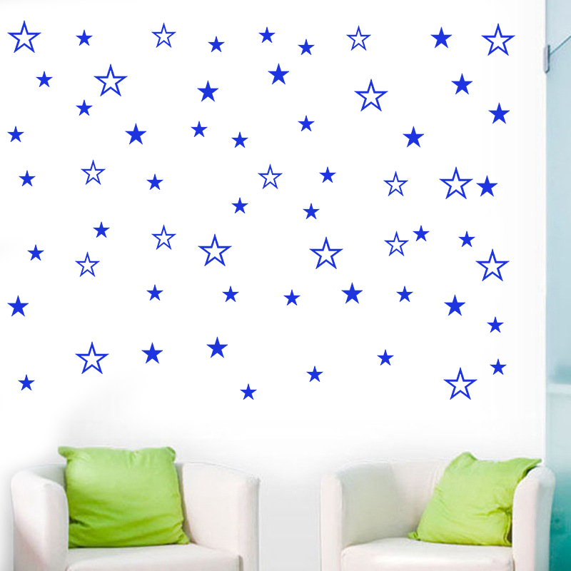 Pegatina de pared de estrellas - Baby Nursery Labels reseña y precio