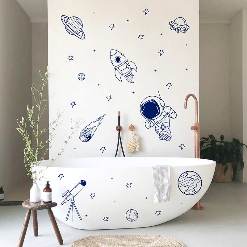 Pegatina de pared autoadhesiva - Baby Nursery Labels reseña y precio