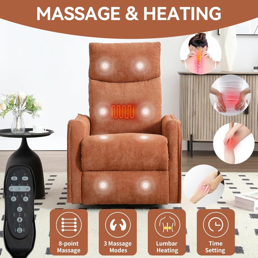 Sillón Reclinable Giratorio 36 - Rocking Chair Nursery reseña y precio